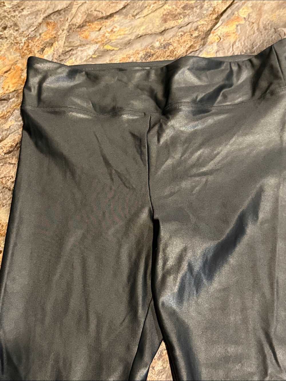 Koral women’s size large shiny dark grey leggings - Picture 5 of 9